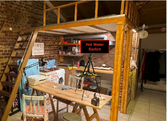 Hot Water Switch Location
